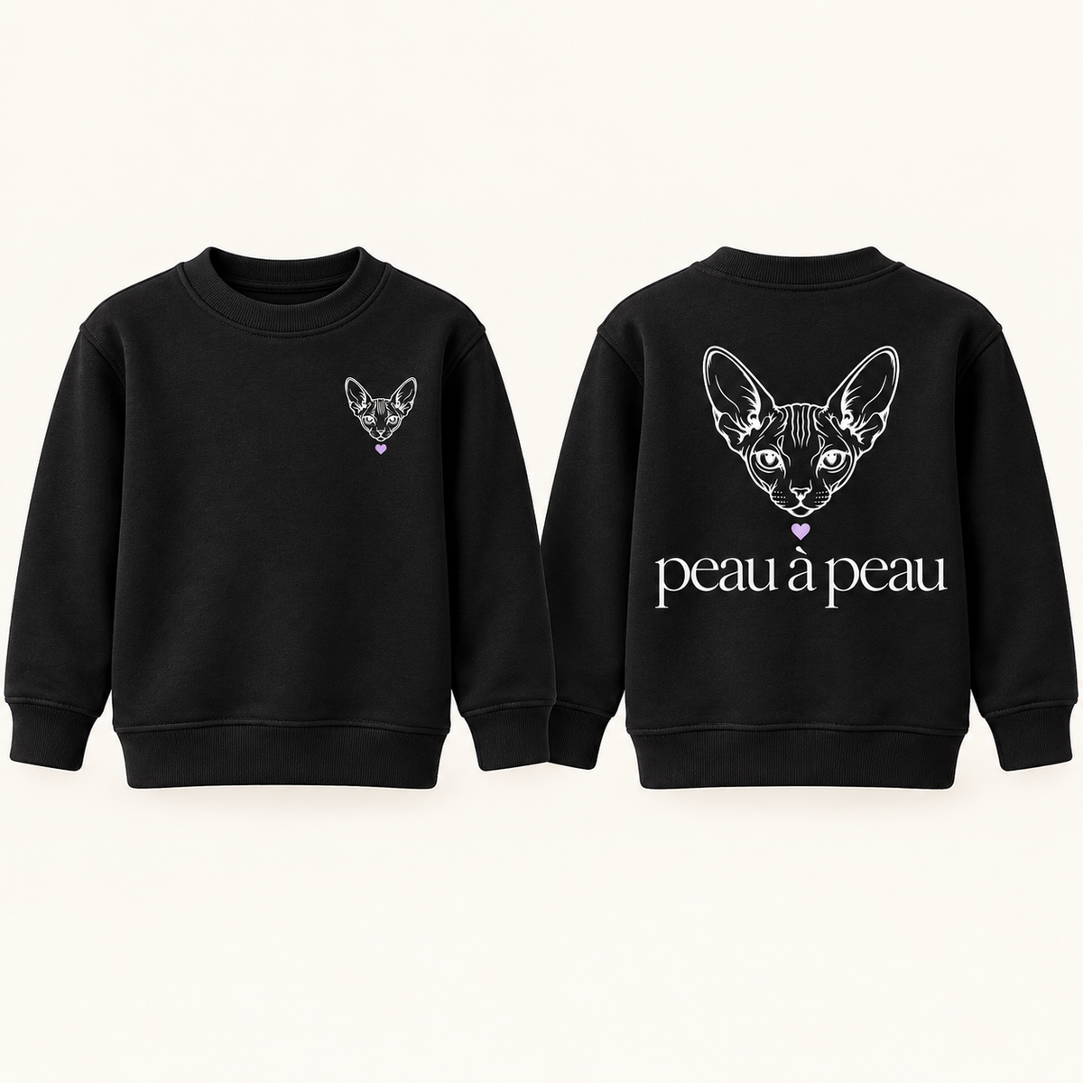 Sweat Femme Peau à peau