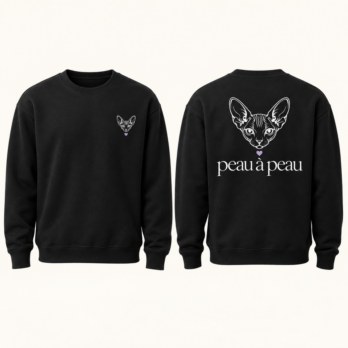 Sweat Homme Peau à peau